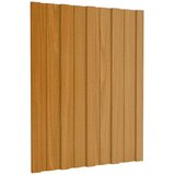  panel 36 pcs Prirodna 60 x 45 cm Pocinčani čelik - Svijetlo drvo 60 x 45 cm 36 | shoptok.hr