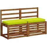  Jastučići za klupe - 2 dijela VUGHT 2 pcs 100% poliester Slike