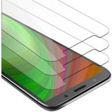 Cadorabo Huawei Y5 PRIME 2018/Y5 2018 - Zaščitna folija - 3-pack Kaljeno zaščitno steklo za zaslone s trdoto 9H in združljivostjo s 3D d, (20563039) | Shoptok.si