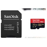 San Disk SDHC MICRO 32GB EXTREME PRO, 100/90MB/s, UHS-I Speed Class 3, V30, adapter | Shoptok.si