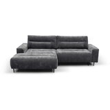 MID.YOU KOTNA SEDEŽNA GARNITURA, struktura siva | Shoptok.si