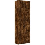 vidaXL Omara za shranjevanje dim. hrast 70x42,5x225 cm inženirski les | Shoptok.si