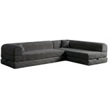 Atelier Del Sofa Kutna sofa, antracit Slike