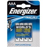 Energizer Micro baterija (AAA) litijeva Ultimate LR03 1250 mAh 1.5 V 4 kosi, (20439554) | Shoptok.si