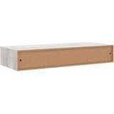  Zidna polica s ladicom siva boja betona 60 x 23,5 x 10 cm MDF | shoptok.hr