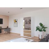 Rauch Möbel OMARA S KLASIČNIMI VRATI, bela, hrast artisan | Shoptok.si