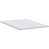  Nadmadrac Bijelo 140 x 190 cm Pleteno platno | shoptok.hr