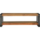 vidaXL klubska miza 120x50x38 cm trden akacijev les | Shoptok.si