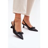 Boto Patented High Heels With Bow Black Naylna | Eponuda.ba