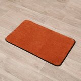 Tendance KUPAONSKI TEPIH 45X75 CM, MIKROFIBRA, NARANČASTI SA CRNIM OBRUBOM | shoptok.hr