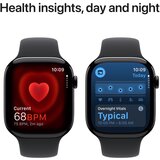 Apple Watch Series 10 LTE 46mm M/L crno MWY43QF/A Aluminij sportska narukvica crna | shoptok.hr