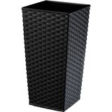 KADAX Vrtni lonec z vstavkom za rože velik visok 39x75 cm črne barve, (5000350772) | Shoptok.si