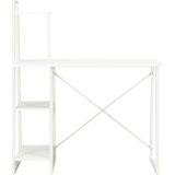  Radni stol s policama bijeli 102 x 50 x 117 cm | shoptok.hr