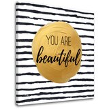  Slike na platnu sa tekstom you are beautiful (moderne slike sa) Cene