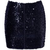 Cottelli Party - bleščeče krilo z bleščicami (črno) - M | Shoptok.si