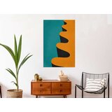  Slika - Orange Wave (1 Part) Vertical 40x60 | shoptok.hr