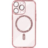 AVIZAR Ohišje za iPhone 14 Pro Max MagSafe Glitter, Šampanjec roza, (5000010898) | Shoptok.si
