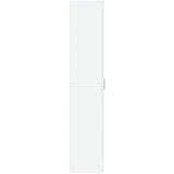 vidaXL Visoka omara bela 80x35x180 cm inženirski les | Shoptok.si