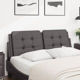  Jastuk za uzglavlje Zadar sivi 120 cm od umjetne kože | shoptok.hr