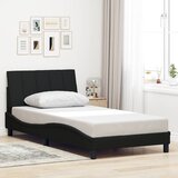 vidaXL Okvir za krevet bez madraca crni 100x200 cm od tkanine Cijene