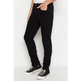 Trendyol Limited Edition Black Men's Premium Regular Fit Flexible Fabric Jeans. Cene