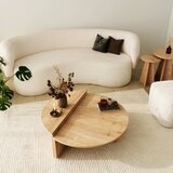 Hanah home Podium sto za dnevni boravak, svijetlosmeđa | Eponuda.ba
