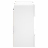  Zidni TV ormarić s LED svjetlima bijeli 58,5x30x60,5 cm | shoptok.hr