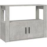 Maison Chic Komoda - Predalnik betonsko siva 80x30x60 cm inženirski les, (21720340) | Shoptok.si