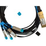ExeLink XQ+BC0003-XS+ QSFP28 to SFP28 Direct Attach Cable | Eponuda.com