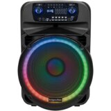  Aktivni zvučnik (s 2 UHF bežična mikrofona, SD, Bluetooth, FM, USB, LED) 60 W | shoptok.hr
