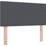  Krevet s podnicom s madracem i LED tamno siva 90x200 cm kordna tkanina | shoptok.hr