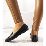 Gemre Black square-toed moccasins Milder | shoptok.hr