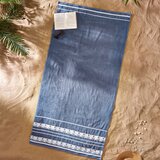 Catherine Lansfield Modra bombažna brisača za na plažo 90x180 cm Anchors – | Shoptok.si