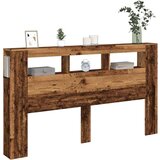  LED uzglavlje boja drva 180x18 5x103 5 cm konstruirano drvo | shoptok.hr