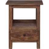  Nočna omarica Rjava 30 x 30 x 47 cm Trdna obnovljena les, (5000201765) | Shoptok.si