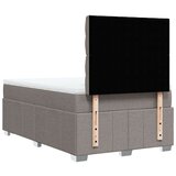  Krevet s oprugama i madracem smeđesivi 120 x 190 cm od tkanine | shoptok.hr