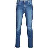Calvin Klein Jeans HIGH RISE SLIM Bijela Cijene