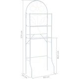  Toaletni stalak bijeli 60 x 33 x 174 cm | shoptok.hr