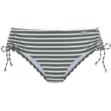 VENICE BEACH Bikini donji dio 'Summer' kraljevski zelena / bijela
