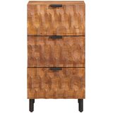  Kreveta Finš acacije smeđa 40 x 33 x 75 cm Čvrsto drvo manga | shoptok.hr
