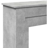 vidaXL Okvir za kamin betonsko siva 90x30x90 cm inženirski les | Shoptok.si