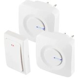 Home Bežicno kucno zvono set 230V, kineticki taster,IP44,melodija 36,domet na otvorenom 100 m u