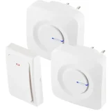 Home Bežicno kucno zvono set 230V, kineticki taster,IP44,melodija 36,domet na otvorenom 100 m