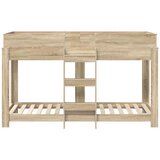  Krevet na kat za djecu s madracem Sonoma hrast 80 x 190 cm | shoptok.hr