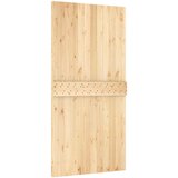  Vrata NARVIK Prirodna 100 x 210 cm Čvrsta borovina - Prirodna 100 x 210 cm Gladak dizajn | shoptok.hr