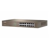 Tenda 16-port Gigabit Ethernet Switch Unmanaged Blue | shoptok.hr