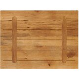 Stolna Mizna plošča 80x60x2,5 cm pravokotna trden mangov les, (21412172) | Shoptok.si
