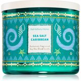 Bath & Body Works Sea Salt Caribbean dišeča sveča 411 g | Shoptok.si