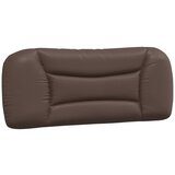  The Living Store Vzglavna stranica rjava 100 cm umetno usnje - Vzglavna Stranica, (21498758) | Shoptok.si