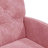  Blagovačke stolice s kotačima 2 pcs Ružičasta 58 x 67 x 97 cm | Eponuda.com